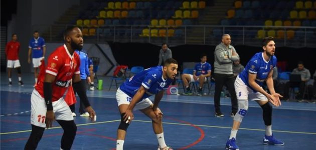 الأهلي يفوز على سموحة في أولى مباريات نصف نهائي دوري الطائرة